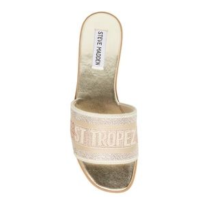 Steve Madden KNOX-R GOLD St Tropez Sandals